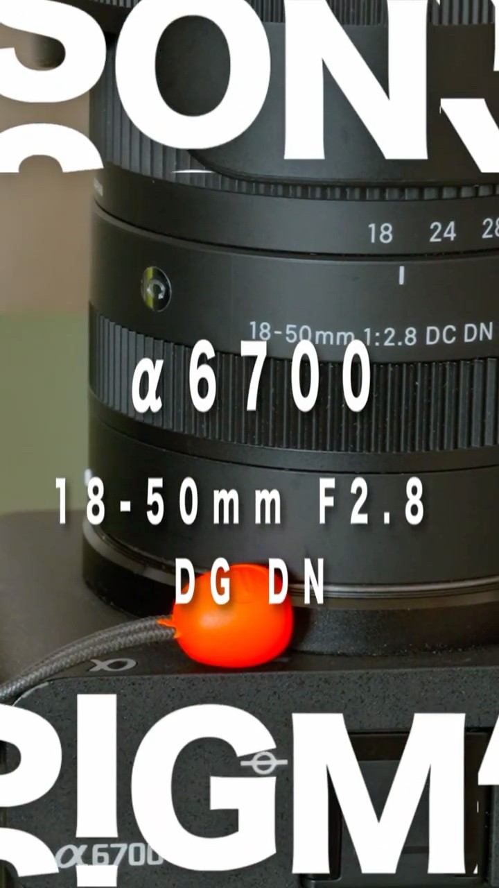 The Sony α6700 and SIGMA 18-50mm F2.8 lens are perfect for