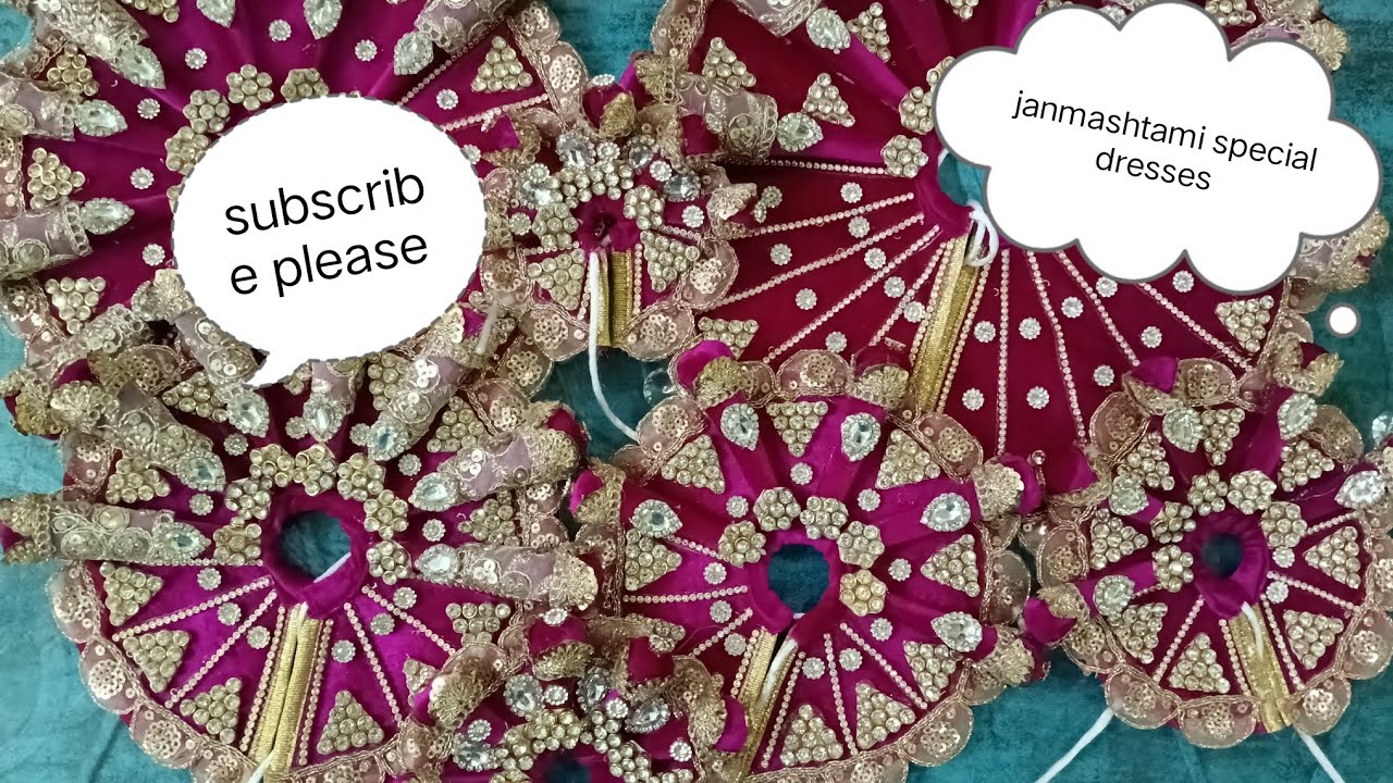 Laddu gopal poshak janmastami special ♥️