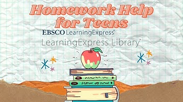 Homework Help for Teens LearningExpress Library
