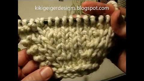 How to Kf&b Without a Purl Bump