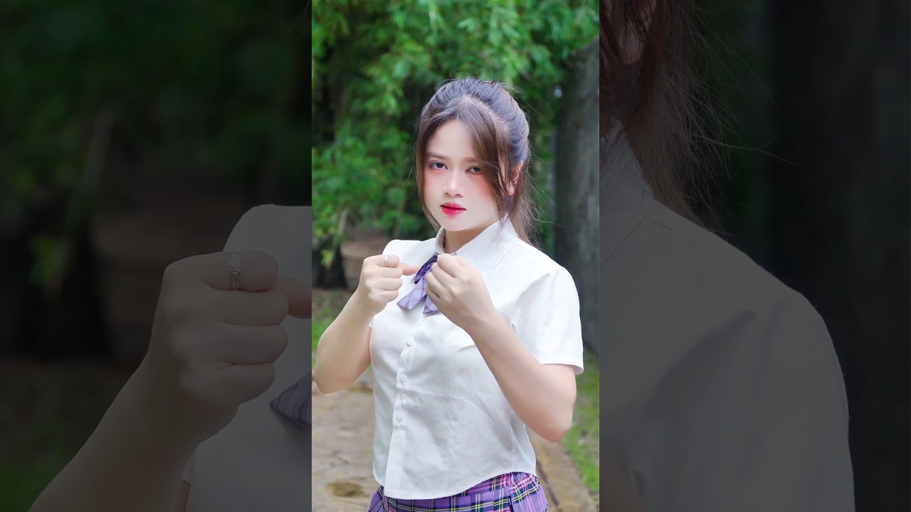 Don’t Get in Her Way! 😤🥊 #lilymeow #lilymiumiu #couplegoals #schoolcrush #schooldrama