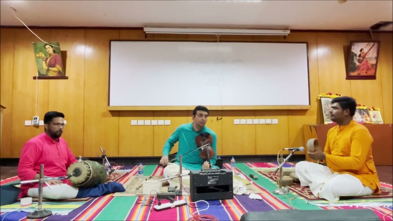 Chidambaram G. Badrinath - Violin Solo - IIT Music Club, Chennai - 2023