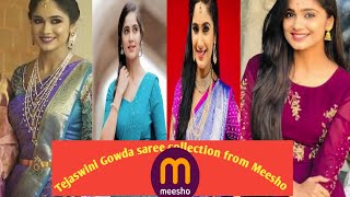 Tejaswini Gowda Saree Collection Meesho