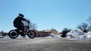 Famous Electric BMX prototype messing around. Wealth