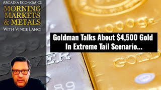 Goldman Talks About $4,500 Gold In Extreme Tail Scenario...