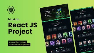 React JS project for beginners to Master Modern Frontend Development | Build NFT Website