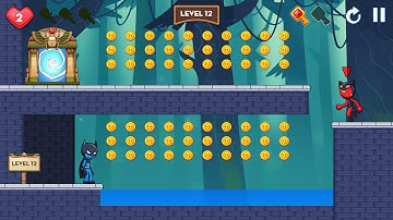 Stick Red Blue: Mystery Quest 😱🔥 GAMEPLAY (Android)