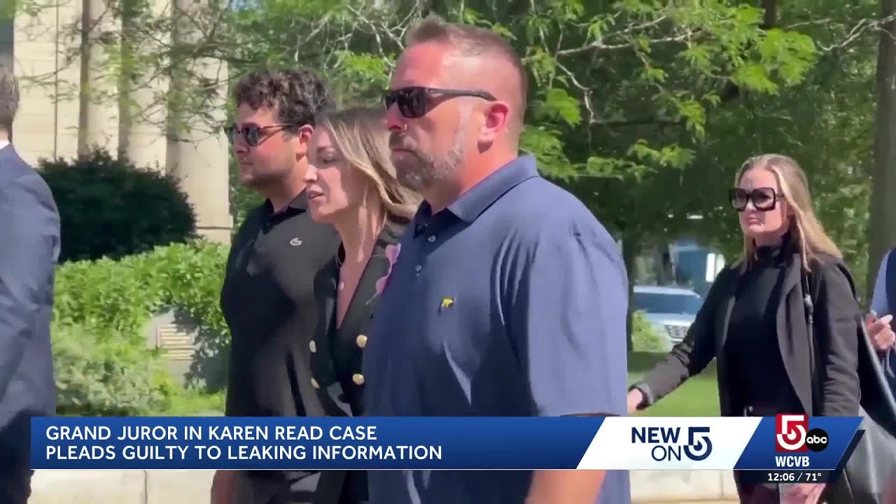Grand juror in Karen Read case pleads guilty