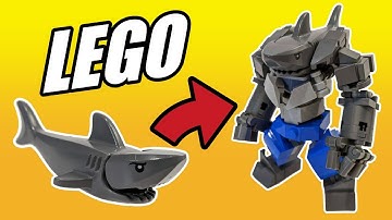 Lego Mecha King Shark! Lego Small Mech Series 1 Ep 33