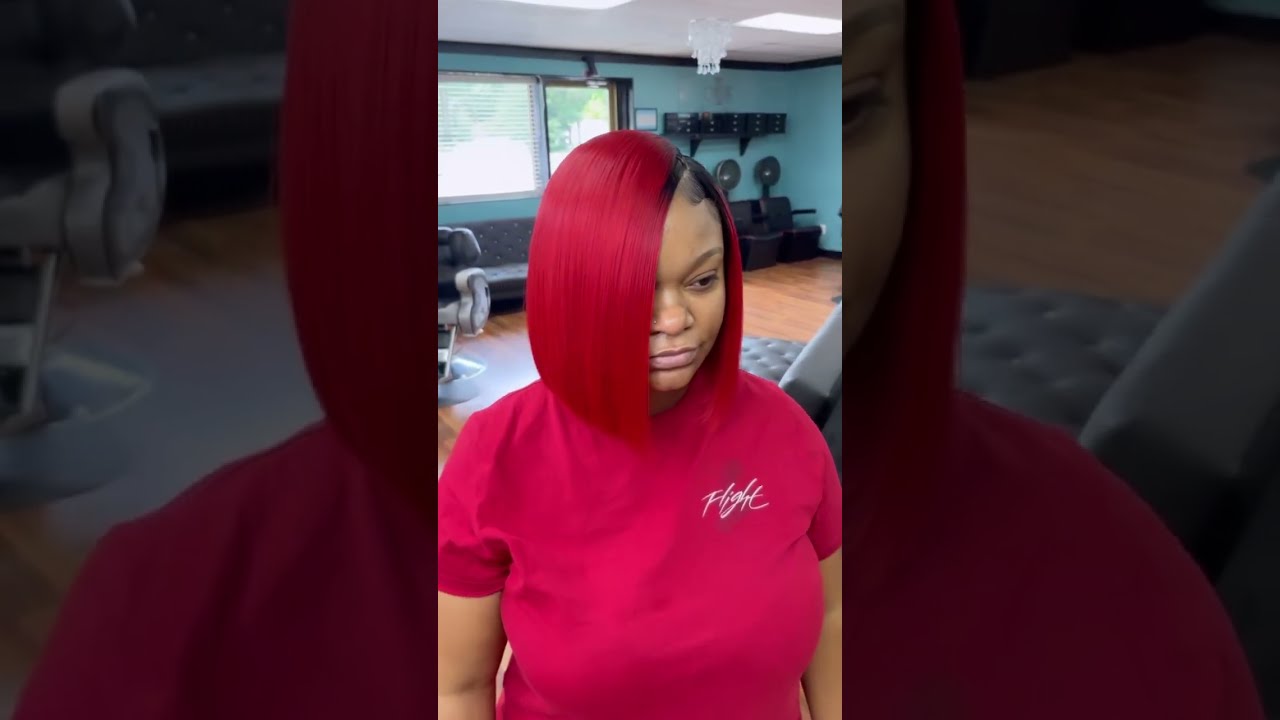 Red Turn Heads Quickweave Howto Beauty Shorts
