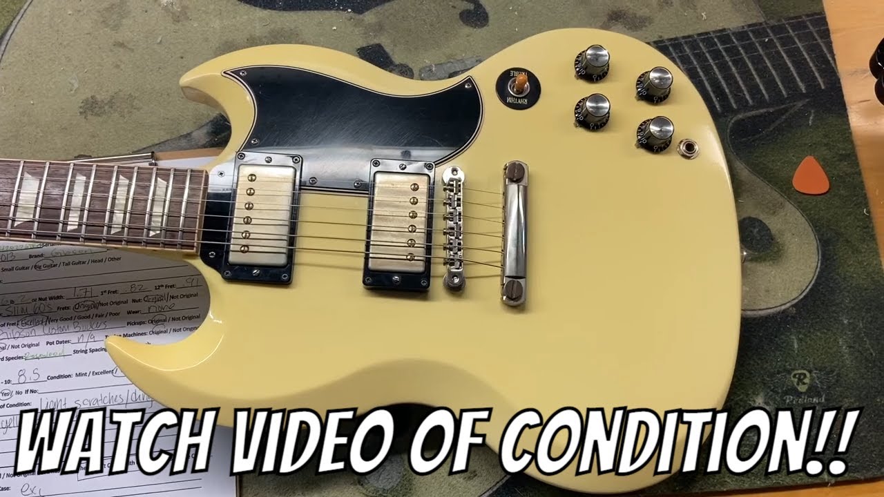 2013 Gibson Custom Shop Historic SG Standard Reissue VOS Classic