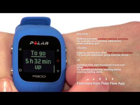 Activity tracking with the Polar A300 fitness watch