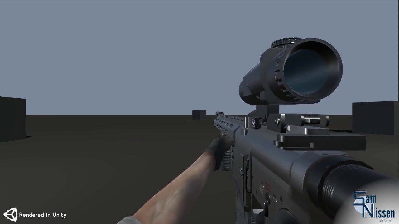 Custom AR-15 Animations - YouTube