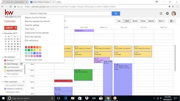 How to Create a Color Coded Calendar