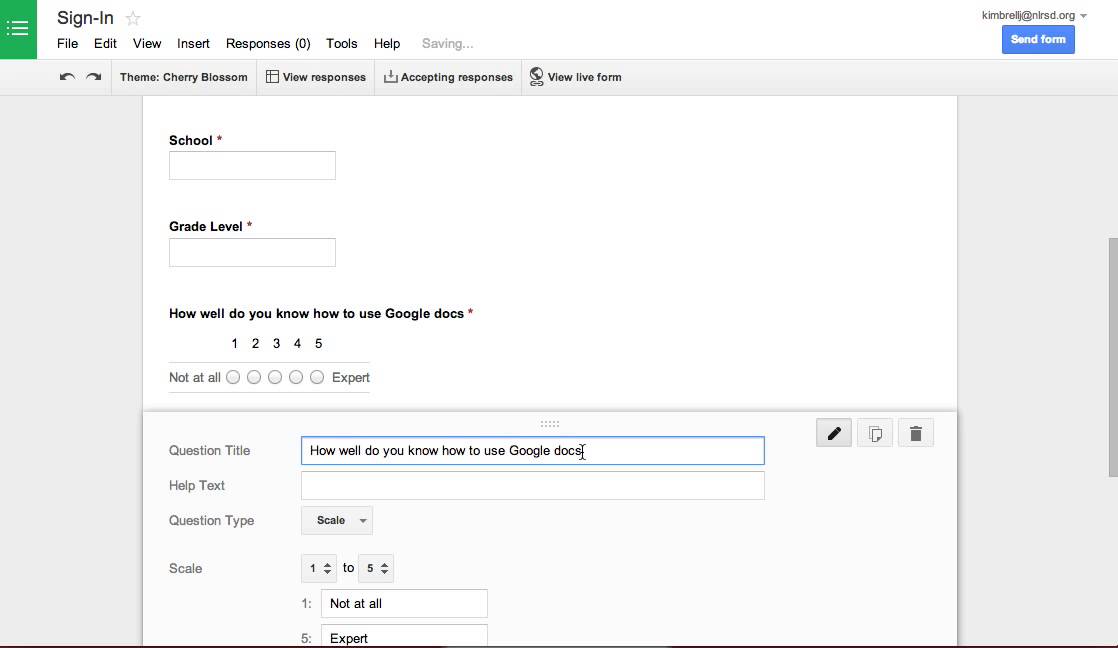 How to Create a Google Form - YouTube