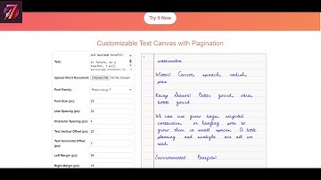 Turn Your Typed Text into Realistic Handwriting – SevenScribe Tutorial (Step-by-Step Guide)