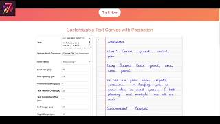 Turn Your Typed Text into Realistic Handwriting – SevenScribe Tutorial (Step-by-Step Guide)