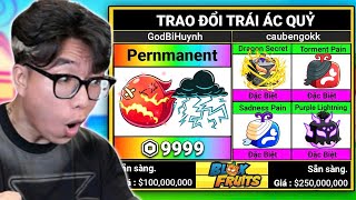 BI HUYNH JOURNEY USING LIGHTNING AND PAIN TO CHANGE ALL LIMITED SKINS IN BLOX FRUITS screenshot 2