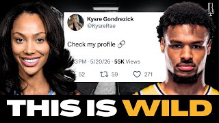 KYSRE GONDREZICK JOINS ONLYFANS AFTER DISSING BRONNY JAMES + GILBERT ARENAS KICKED OFF GIL'S ARENA?