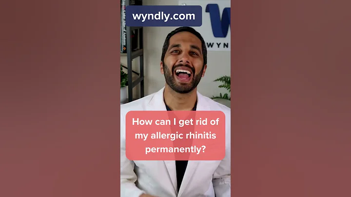 GET RID OF ALLERGIC RHINITIS FOREVER! #shorts