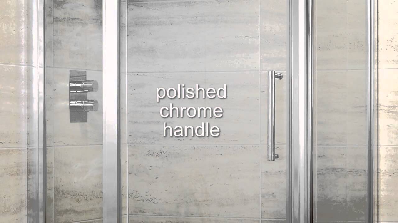 Sonas Bathrooms REVIVE Range Hinged Door with Single Infill Panel and Side Panel