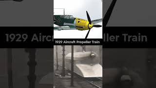 1929 Rail Zeppelin  /BMW V12 aircraft Engine propeller train  / German technology #automobile #tech