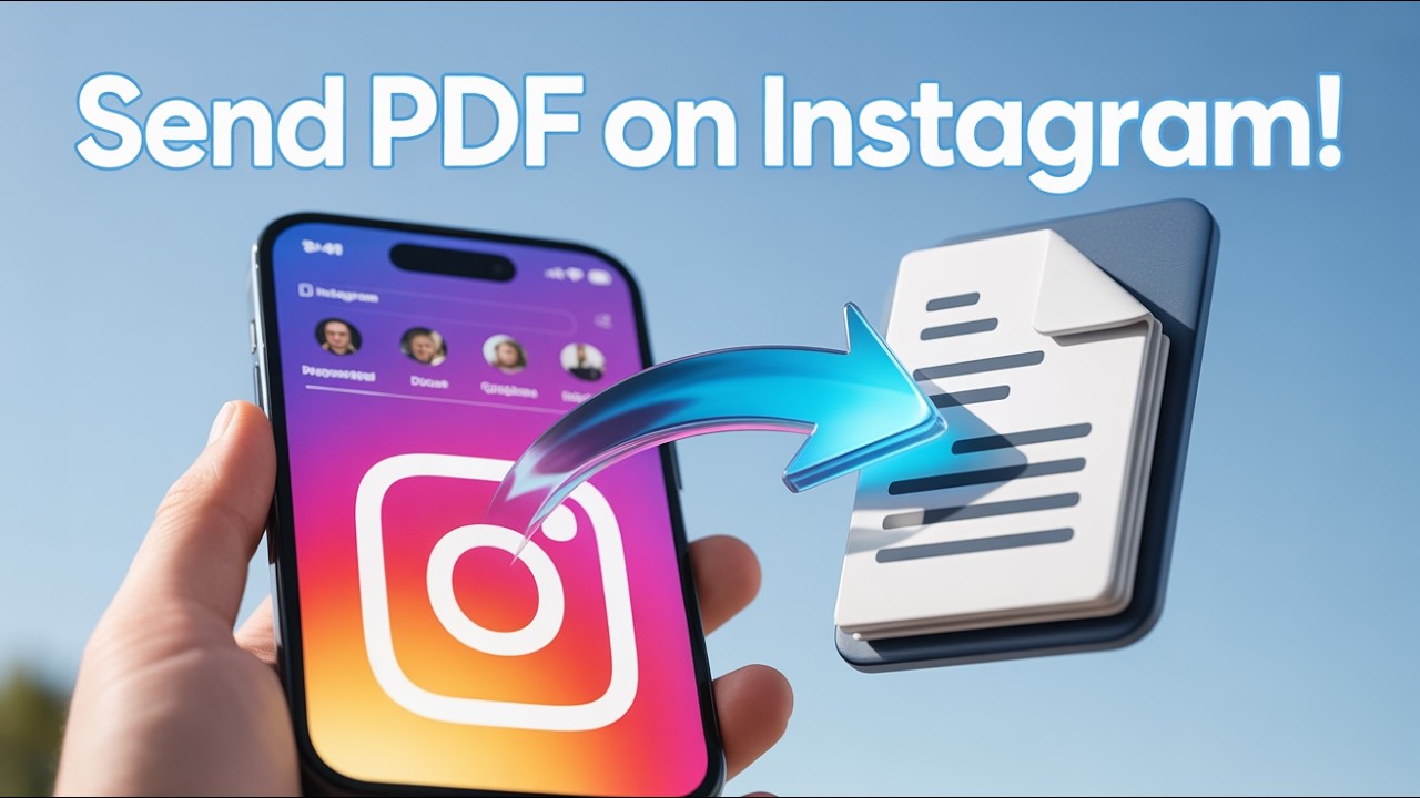 Instagram Screen.pdf How to Send Pdf in Instagram - YouTube