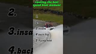 ranking the dangerous boat racing compilation 😱#shorts #racing #speedboat #lake #boating #viral