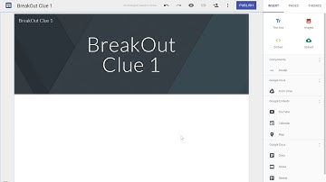 Digital Breakout Tutorial   Forms and Sites