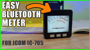 IC705SMeter - ICOM IC-705 Bluetooth S Meter Using M5STACK!! Walkthrough Tutorial