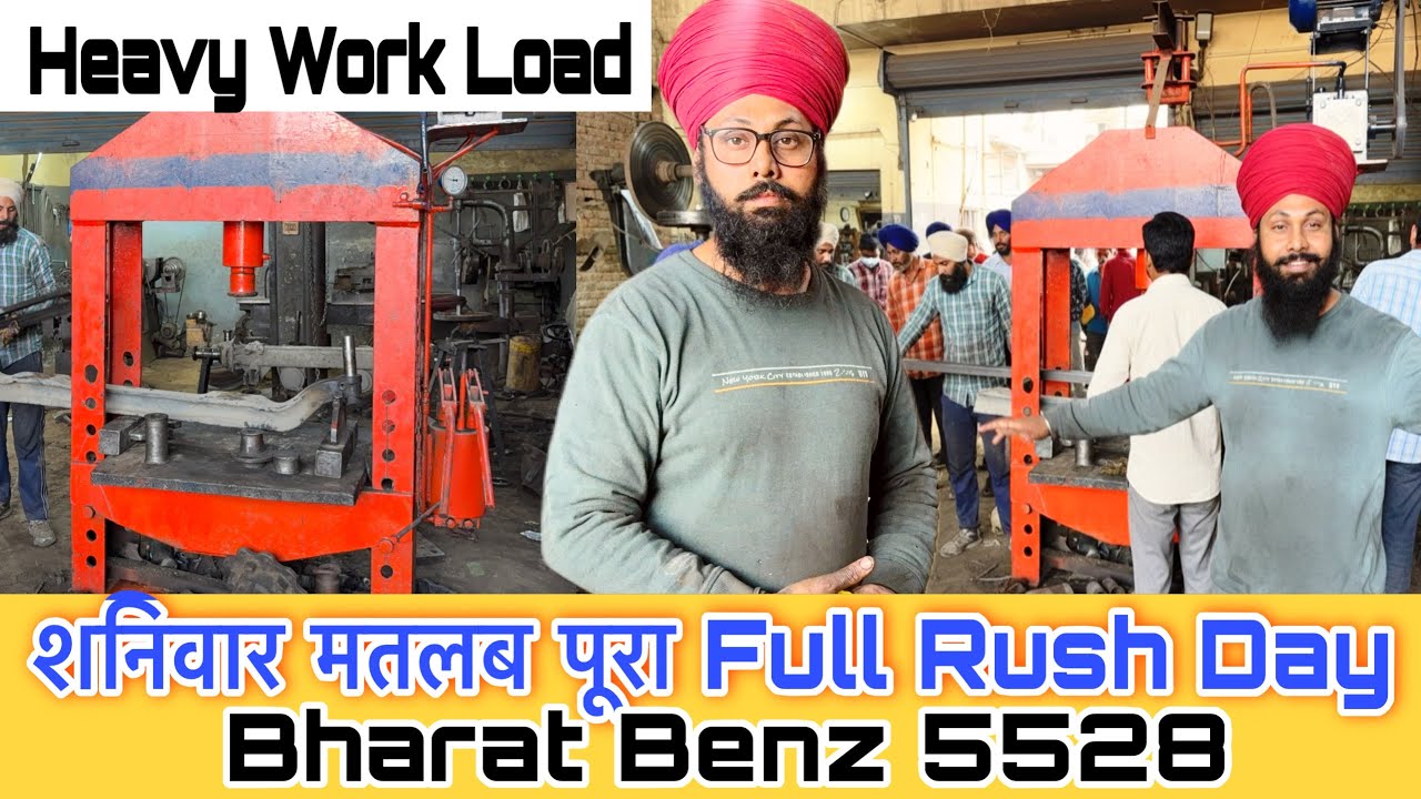 Bharat Benz Truck 5528 की सबसे बड़ी Problem 😱 | चकला और Tube Axle चूड़ी खराब 