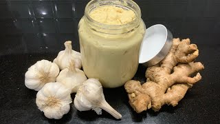 இஞ்சி பூண்டு விழுது இப்படி பக்குவமா அரைச்சு வையுங்க நிறம் மணம் மாறாமல் இருக்கும்/Ginger garlic paste