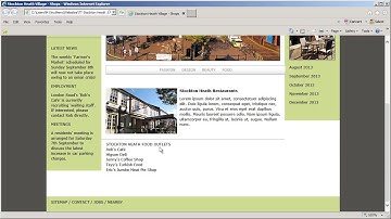 Adobe Dreamweaver Training (Creating Lists) Part 35 of 51