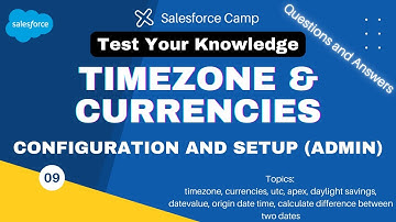 What is Salesforce Configuration and Setup Timezone and Currencies All About
