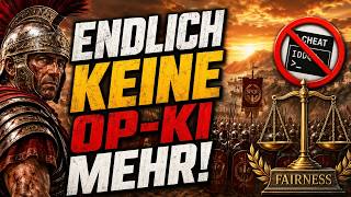 The first Total War game WITHOUT AI cheats! A revolution thanks to mods!