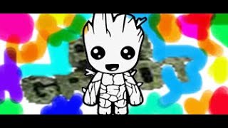 Chibi Drawing Groot Chibi Dibujando A Groot Chibi Tegning Groot