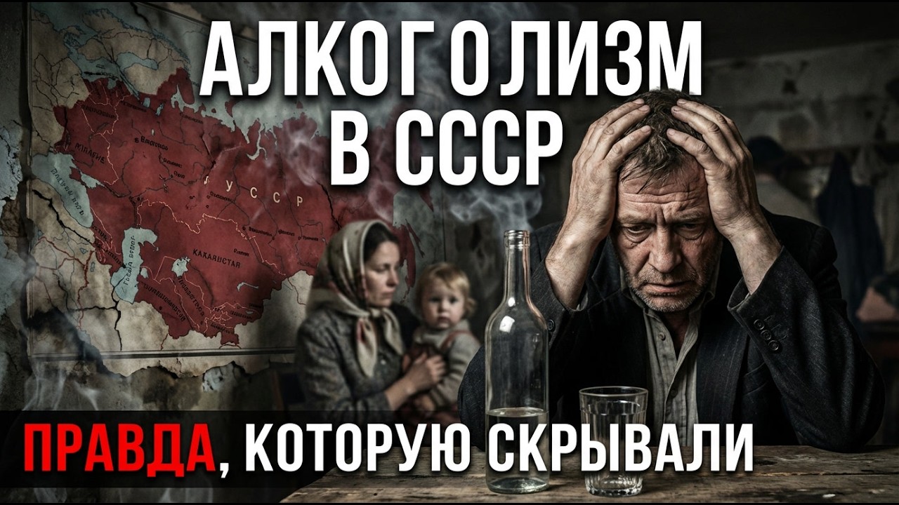 Алкоголизм в СССР: Сухой закон, ложь системы и миллионы сломанных жизней.