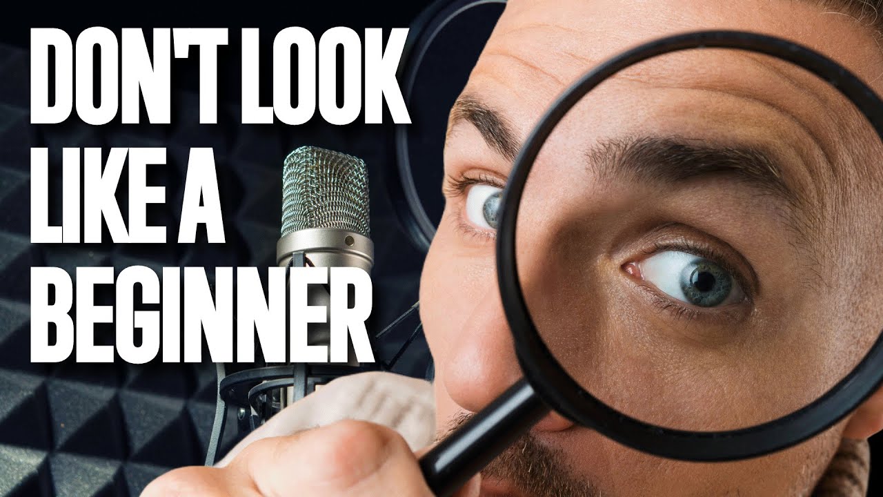 4 Ways to Look Like a BEGINNER Voice Actor – DON’T DO THIS!