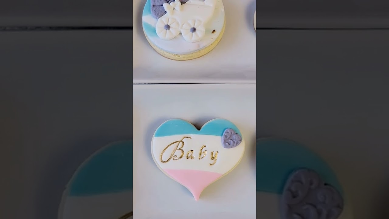 👶♀️♂️ Marshmallow Fondant Shortbread 