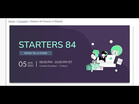 Elections in Chefland || STARTERS 84 DIV 4 || Codechef competition Solution with explanation