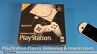 Playstation Classic Unboxing Impressions