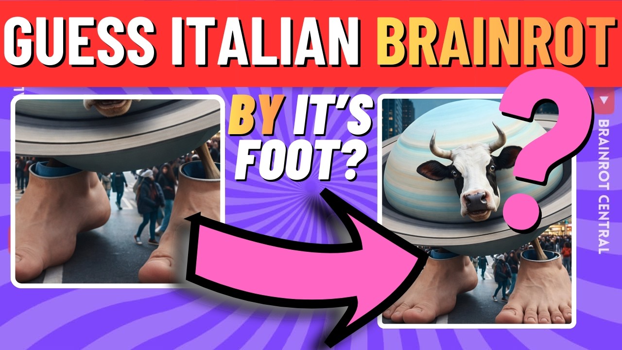 ONLY 1% Can Guess This Brainrot by Its Foot 💀