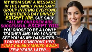 My Parents Called Me “A Failure” For Being A Teacher—Until The Governor Called My Name