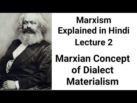 Marxian concept of Dialect Materialism - YouTube