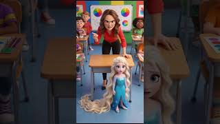 ¿Cómo consiguió Elsa un cabello tan voluminoso?