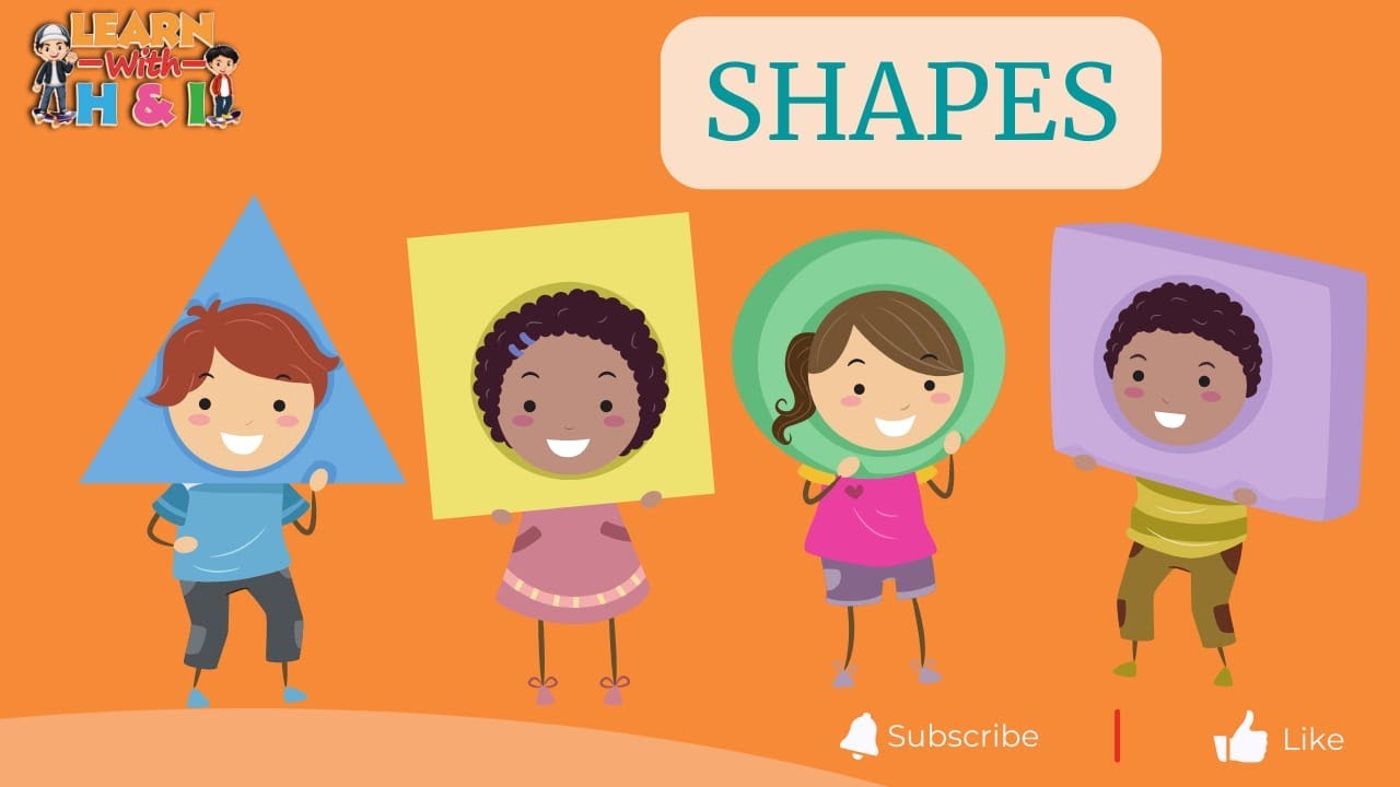 Colors and Shapes | Color with Shapes | Learn with H&I