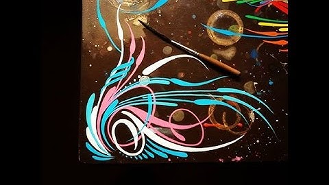 How to pinstripe: Southwest Scroll