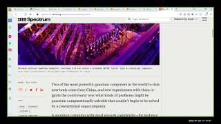 Quantum Computation, Lecture 10, Jan 20, 2022