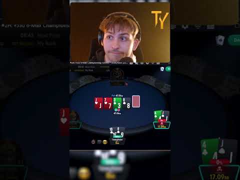 Bei 50k for first einfach reingebrezelt!  #allin #poker #bluff