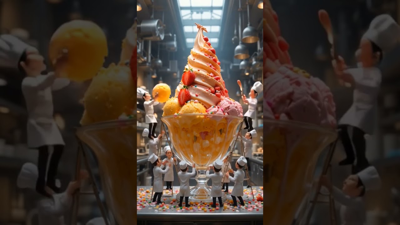 icecream CGI ads Video 👍